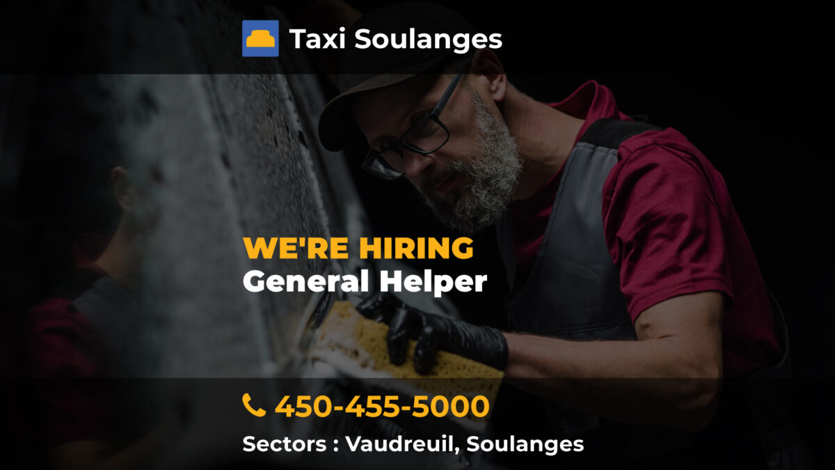 We're Hiring: General Helper — Part-Time
